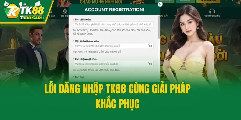 Lỗi đăng nhập TK88 cùng giải pháp khắc phục